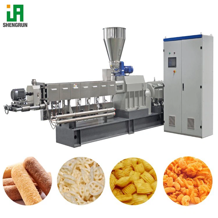 Línea de producción de palitos de maíz