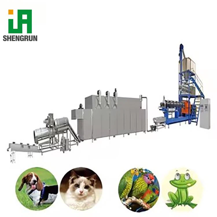 Línea de procesamiento de alimentos para perros