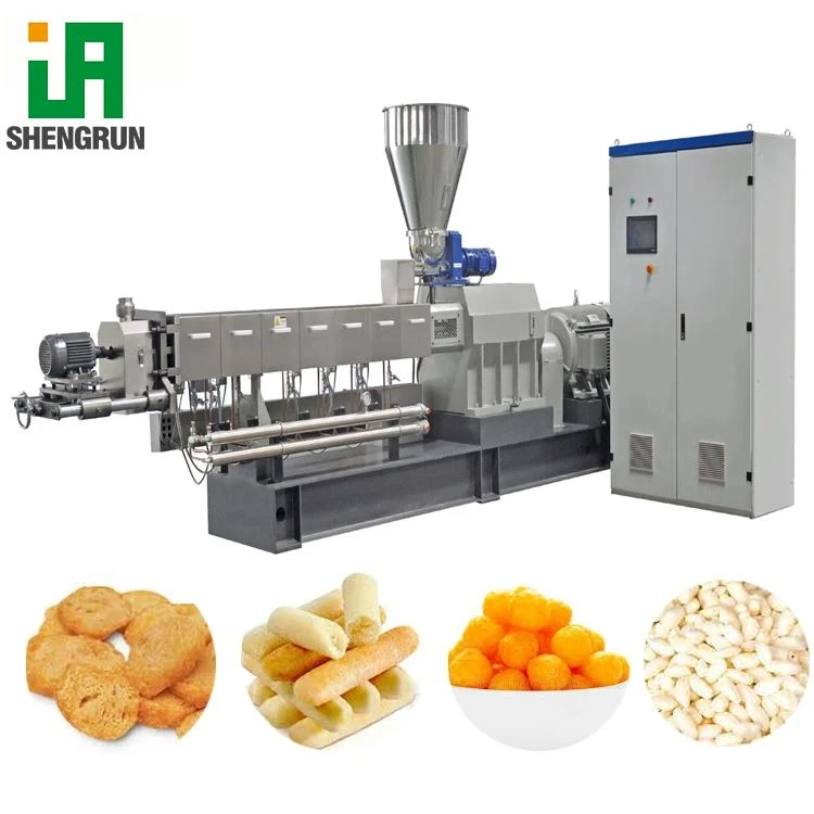 Corn Puffs Snack Processing Line