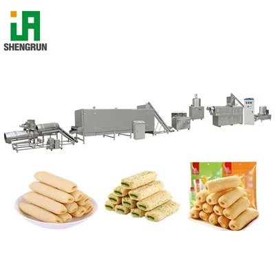 Línea de producción de palitos de maíz