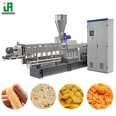 Línea de producción de palitos de maíz