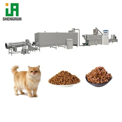 Maquinaria de procesamiento de alimentos para mascotas